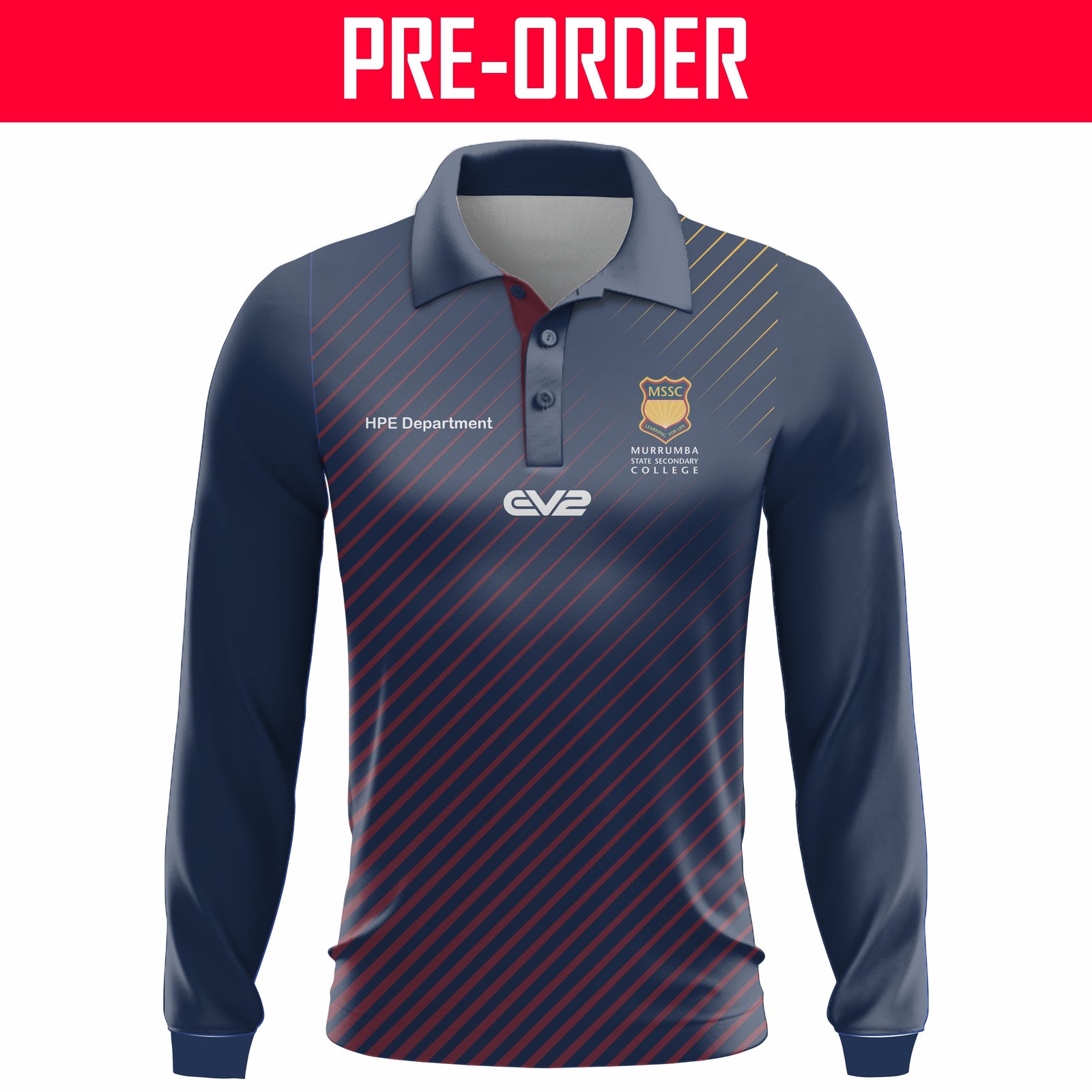 Murrumba SSC Staff - Club Polo 1a - Long Sleeve