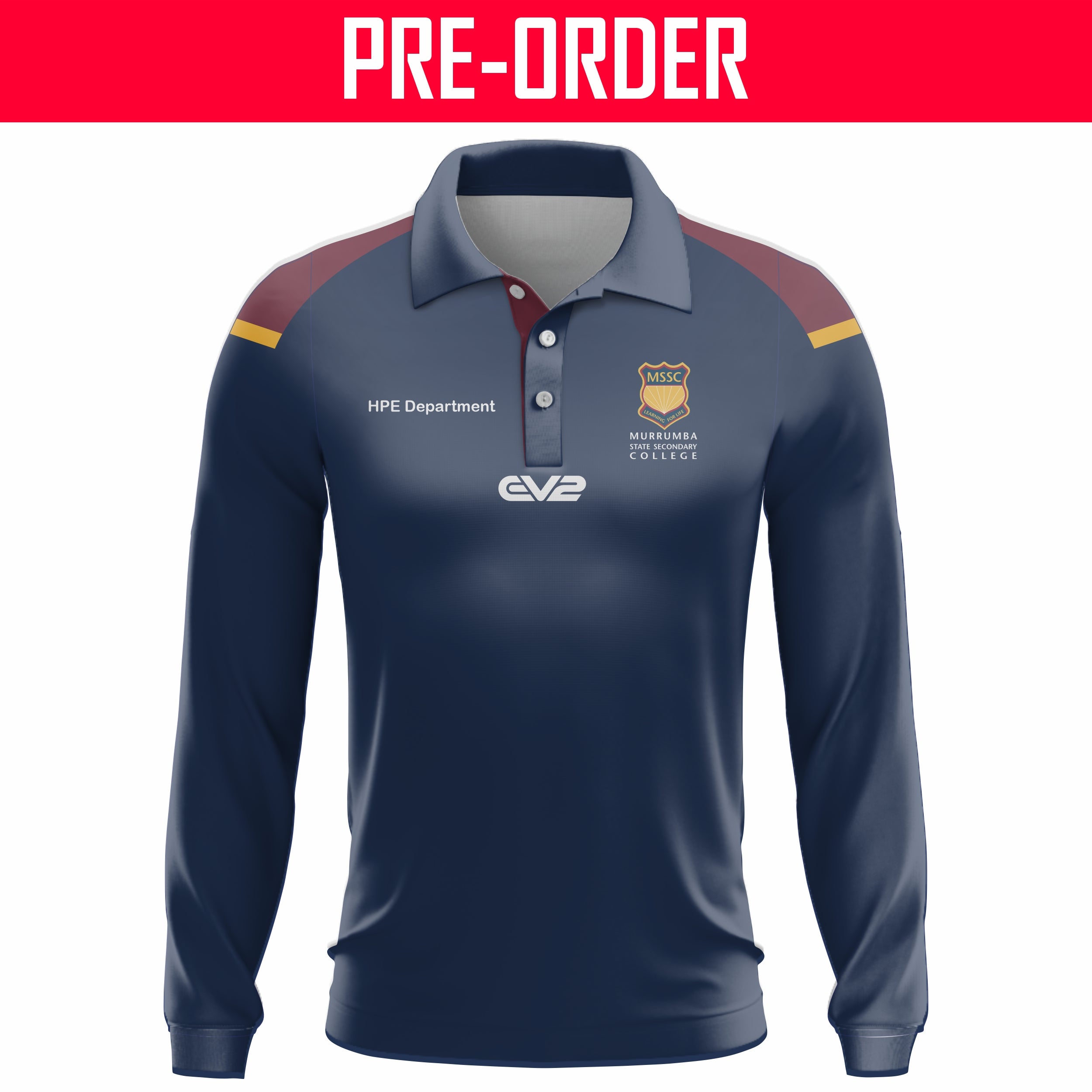 Murrumba SSC Staff - Club Polo 2a - Long Sleeve
