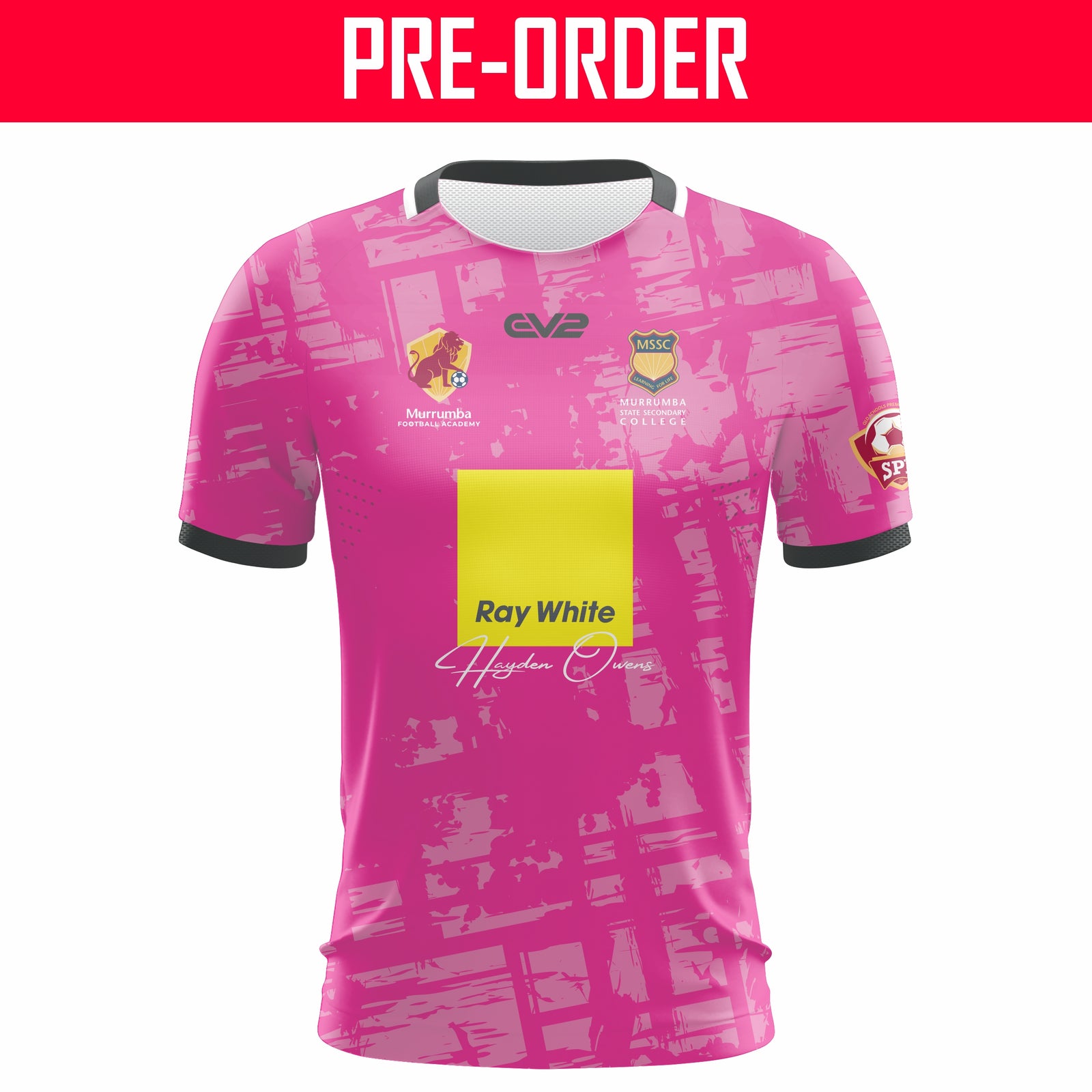 MSSC FOOTBALL ACADEMY - GOAL KEEPER JERSEY PINK