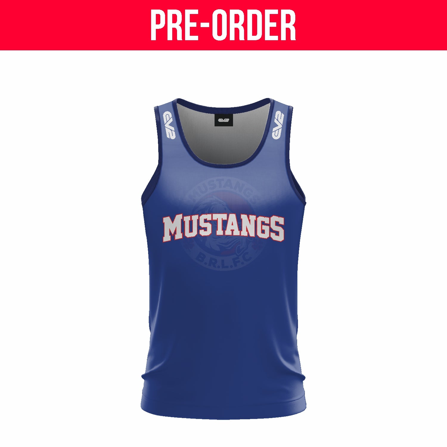 Mustang Brothers RLFC - Training Singlet