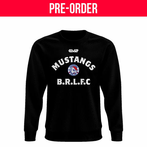 Mustang Brothers RLFC - Grey Crew Neck Jumper