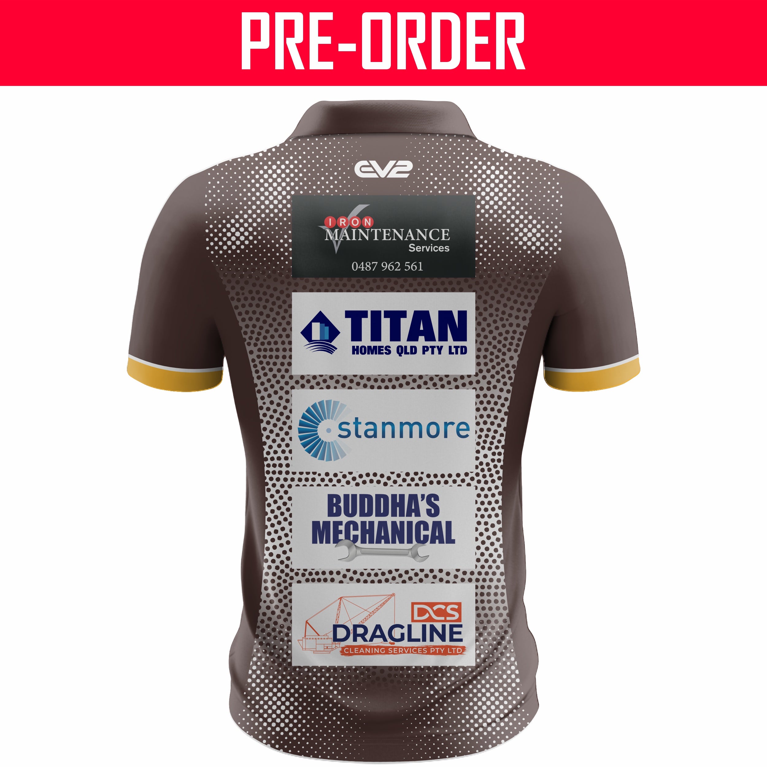 Mackay City Hawks AFC - Club Polo (INDIGENOUS)