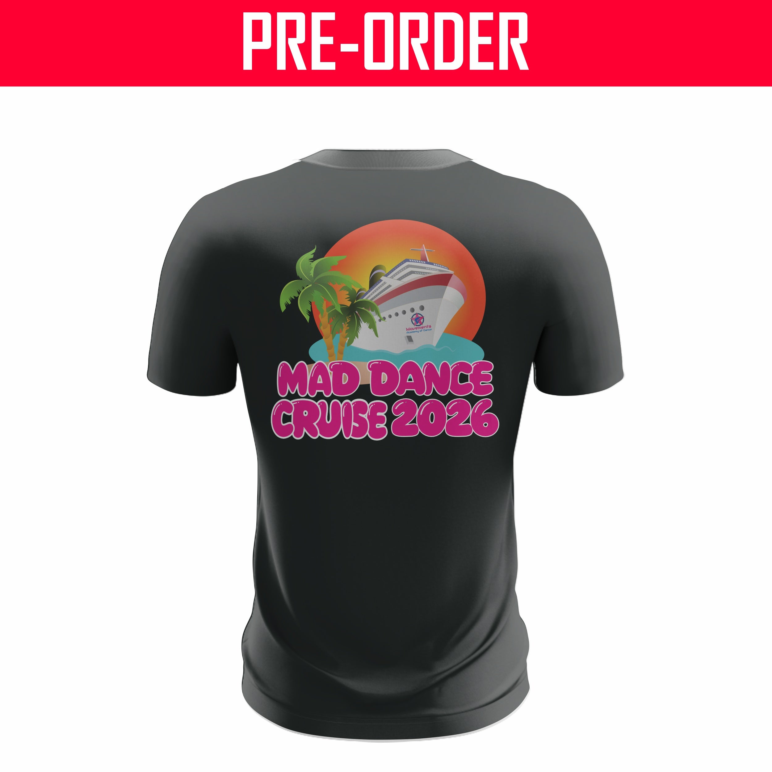 Mad Dance Cruise Tee  - Cotton Tee - Sponsored