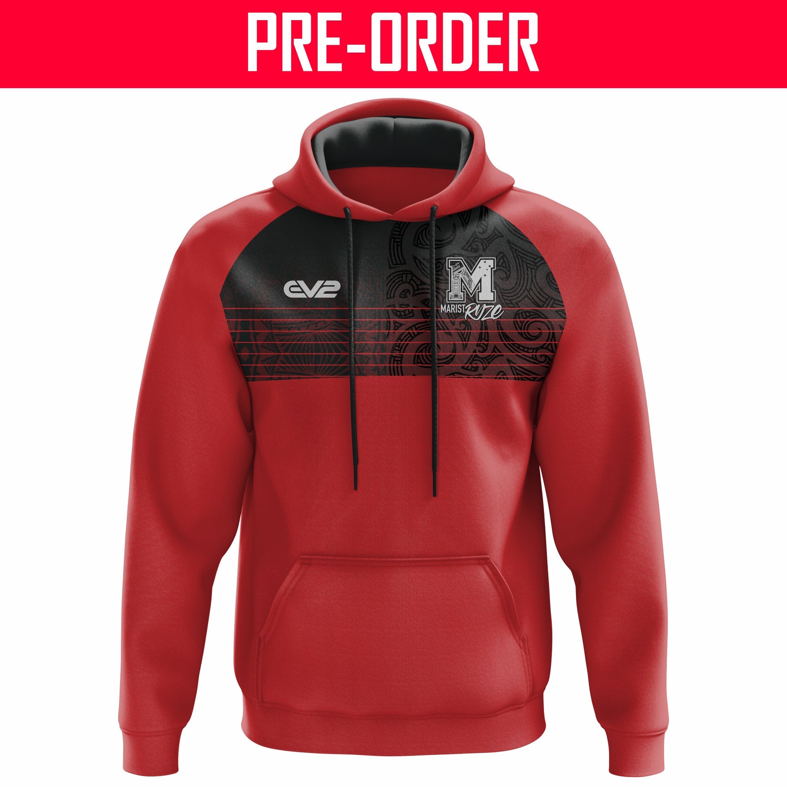 Marist Ryze - Club Hoodie - RED