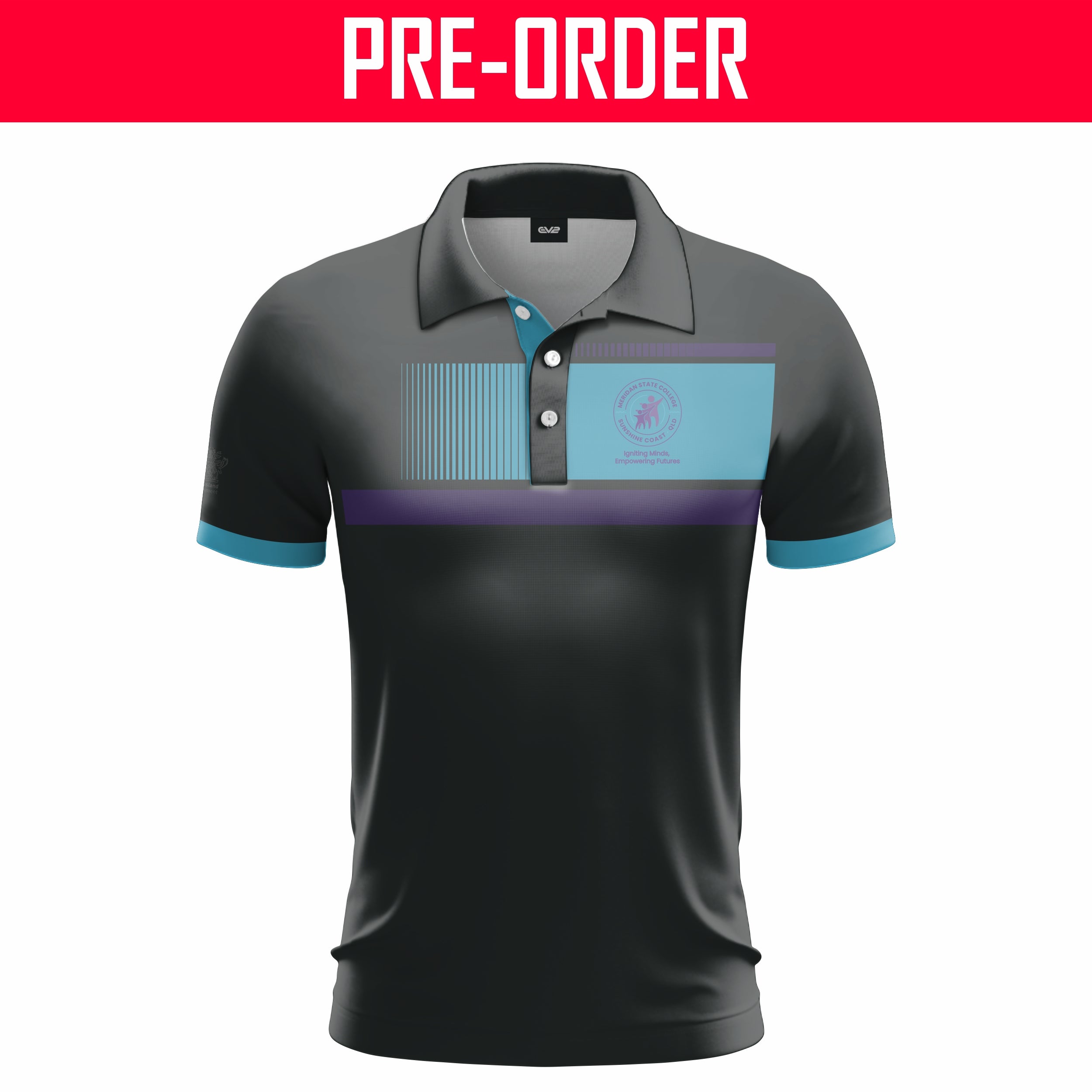 Meridan State College - Club Polo - Option A (Staff)