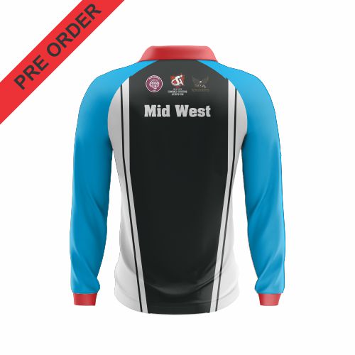 Mid West JRL - Long Sleeve Club Polo