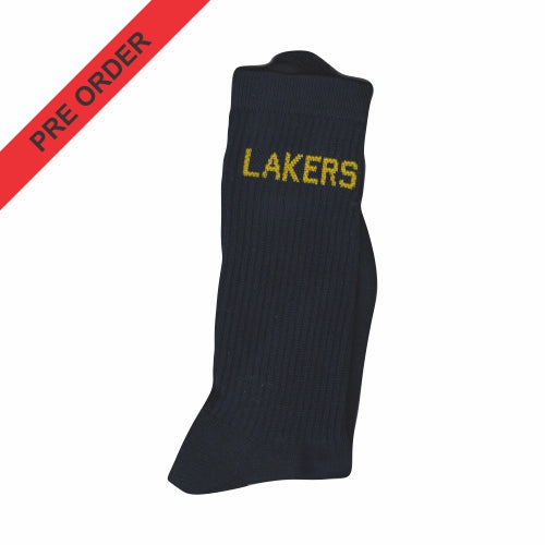 Mount Gambier Lakers - Players Cotton Socks- Navy