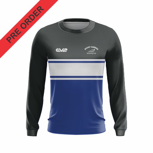 Mount Gambier Swimming Club - Long Sleeve Training Shirt