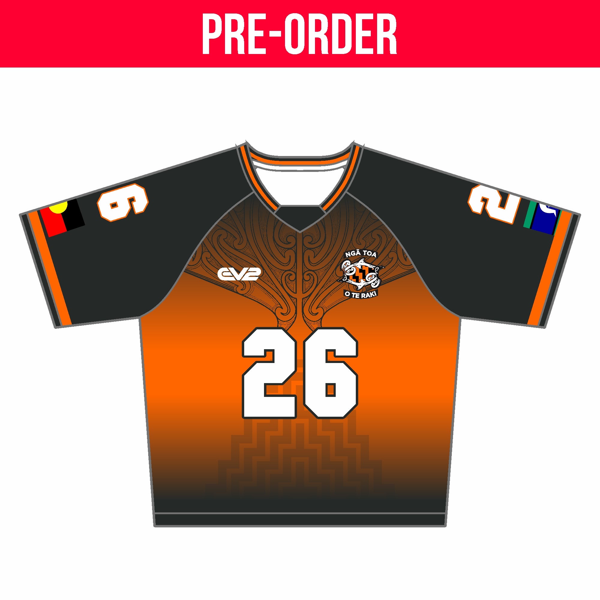 NGA TOA - NFL SHIRT (ORANGE)