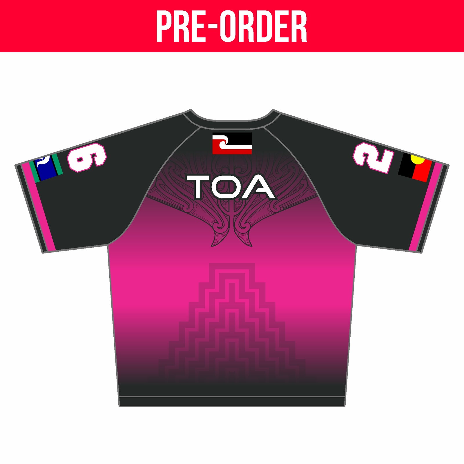 NGA TOA - NFL SHIRT (PINK)