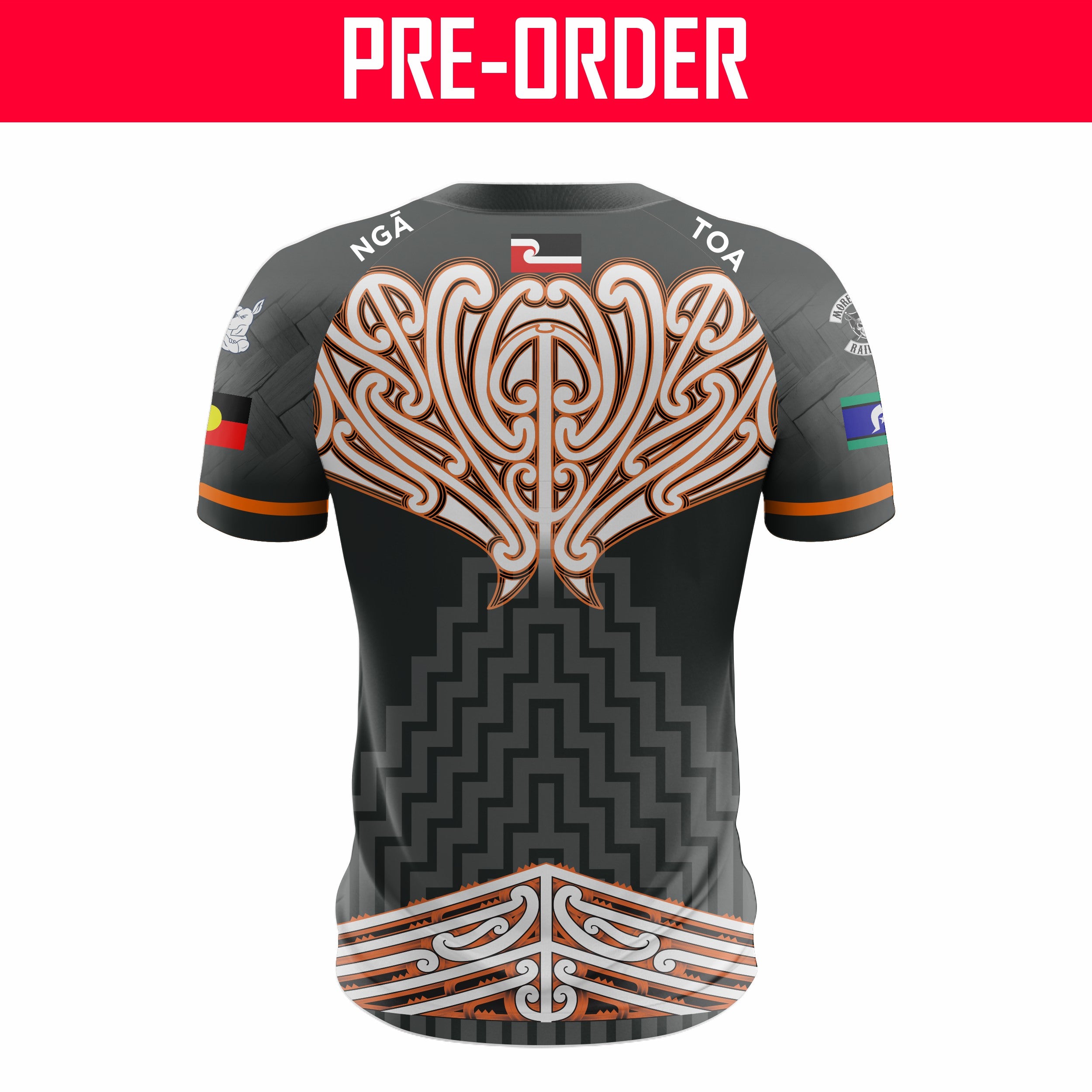 NGA TOA - Training Shirt (ORANGE)
