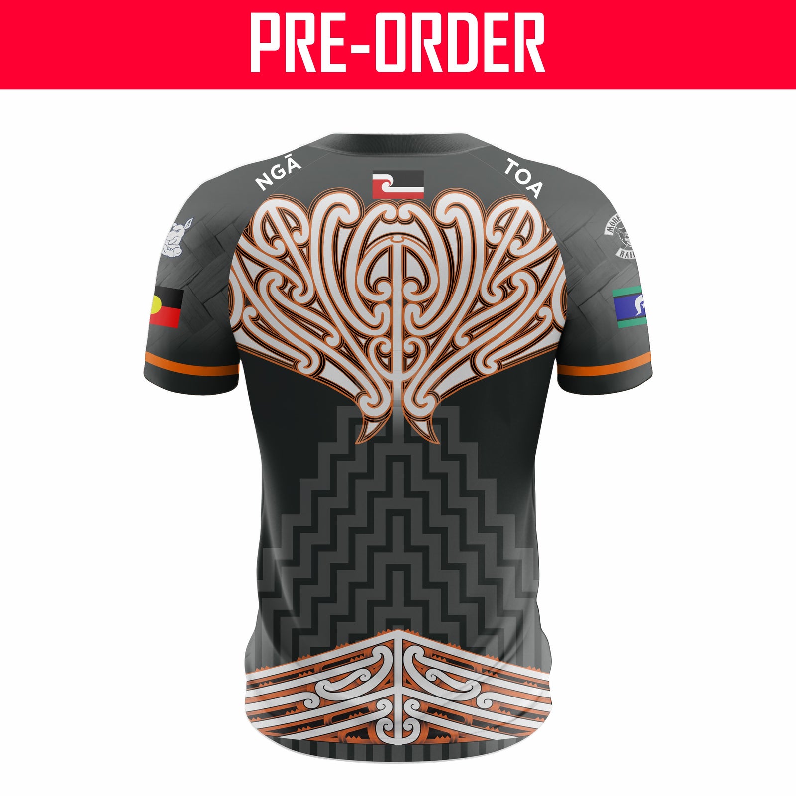 NGA TOA - Training Shirt (ORANGE)