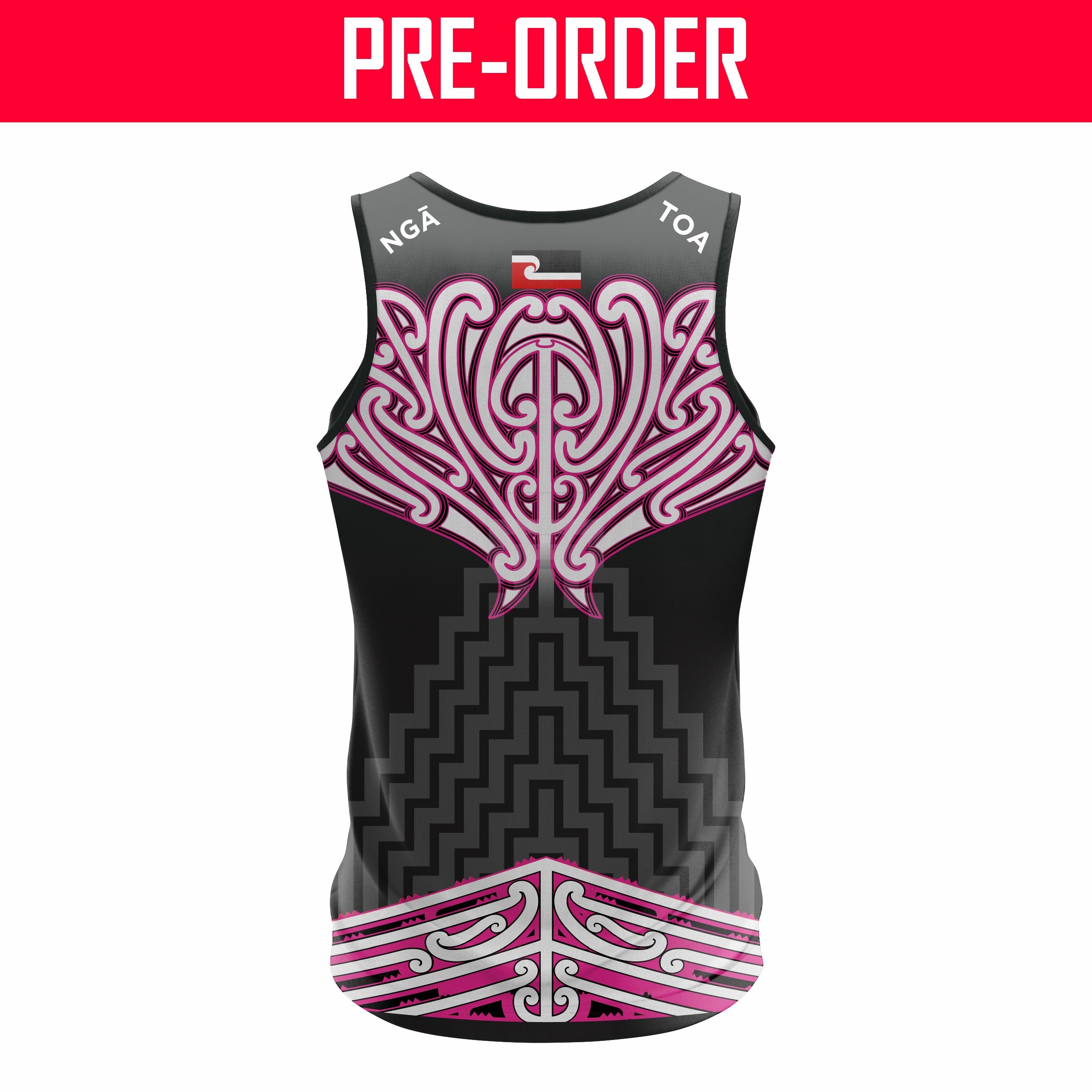 NGA TOA - Training Singlet (PINK)