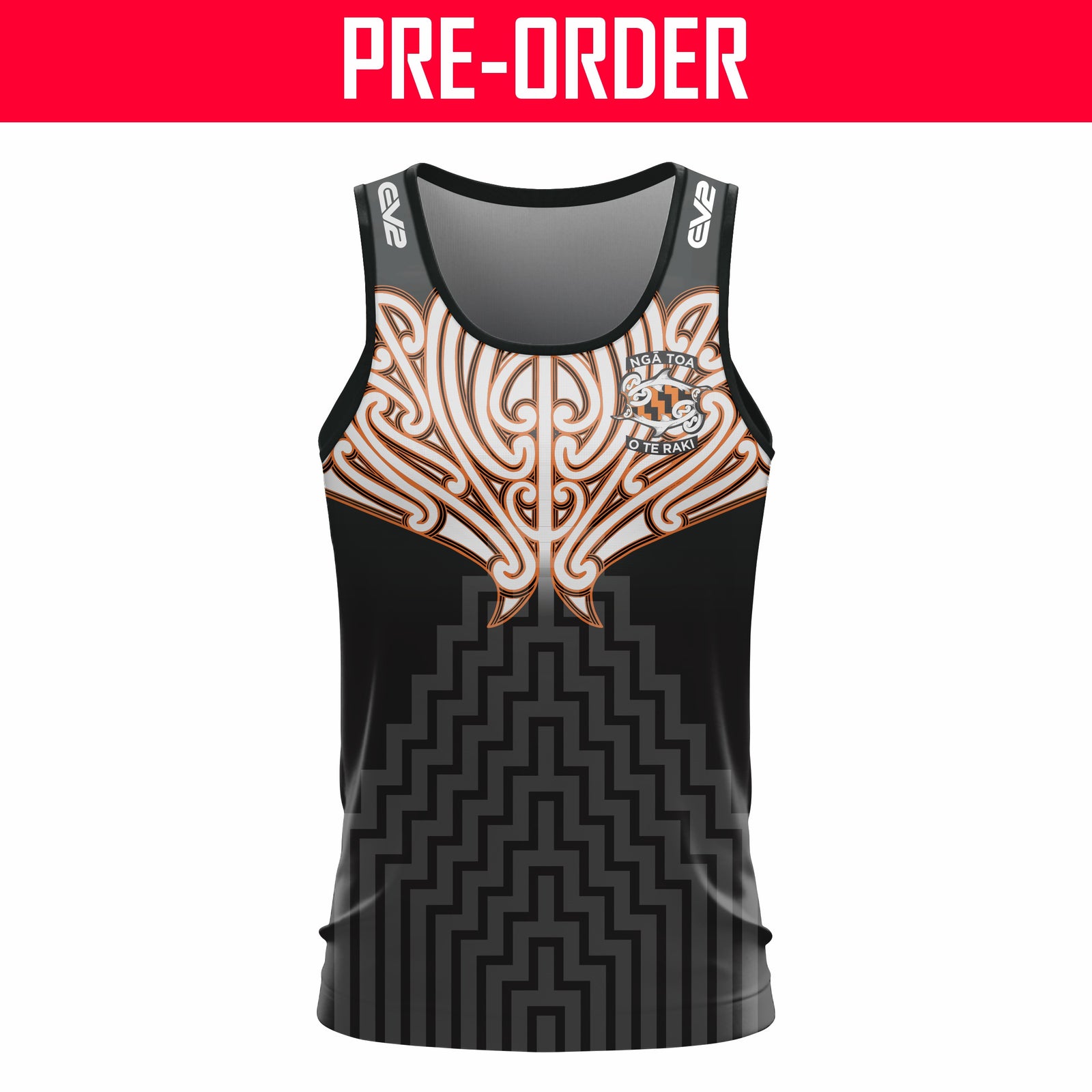 NGA TOA - Training Singlet (ORANGE)