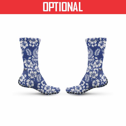Northern Region School Sports - Hibiscus Crew Sock with Grip