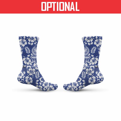Northern Region School Sports - Hibiscuis Crew Sock