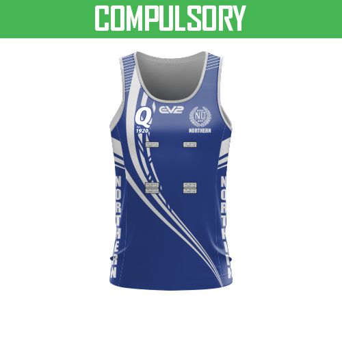 Northern Region School Sports  - Boys Netball Playing Singlet