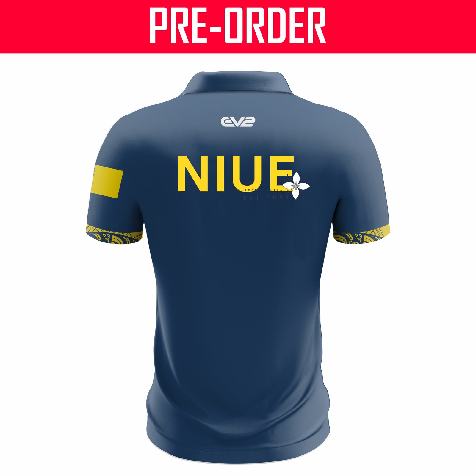 Niue Australia Netball - Club Polo