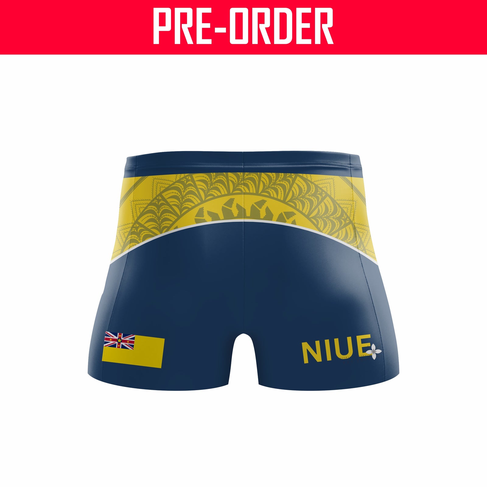 Niue Australia Netball - Lycra Short