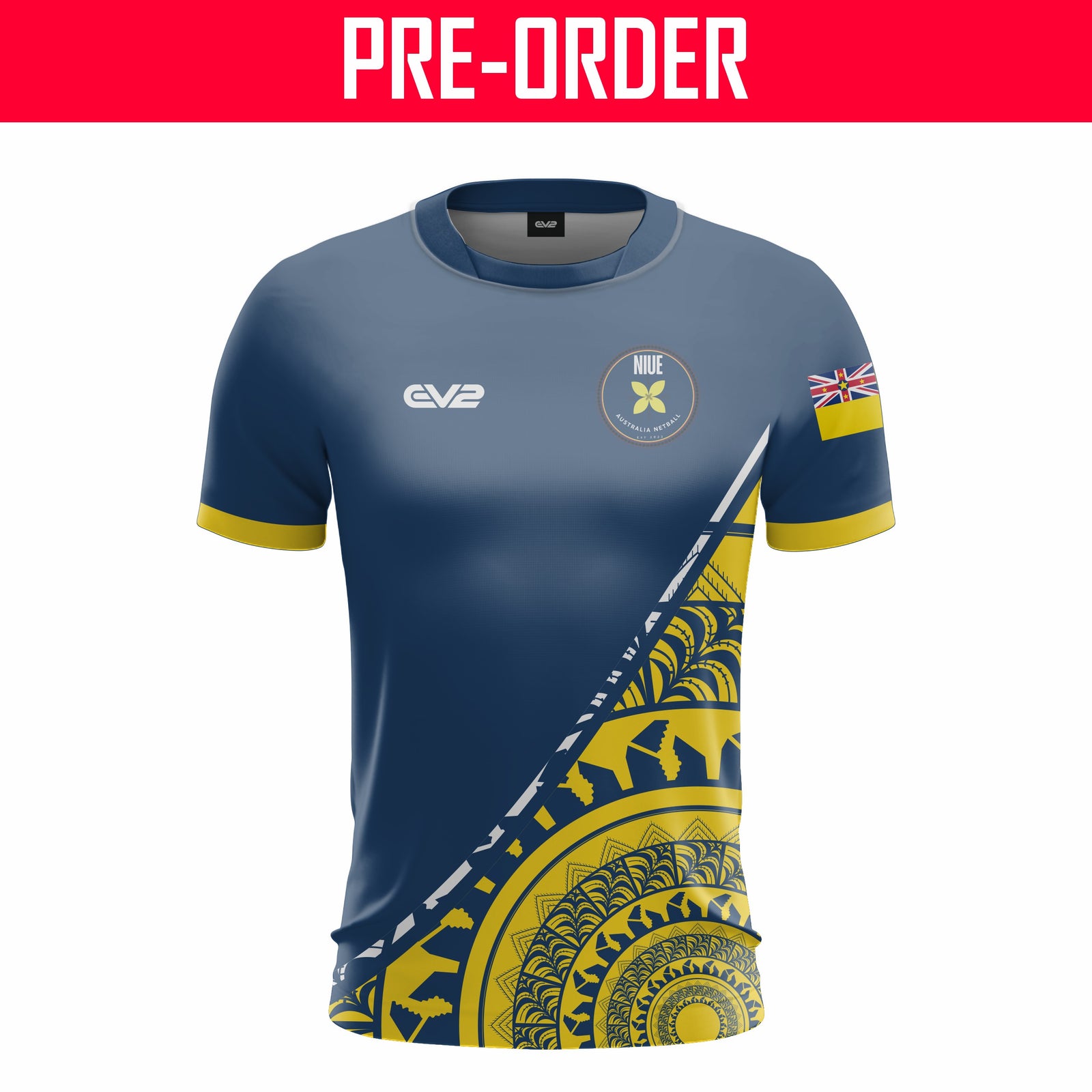 Niue Australia Netball - Training Shirt