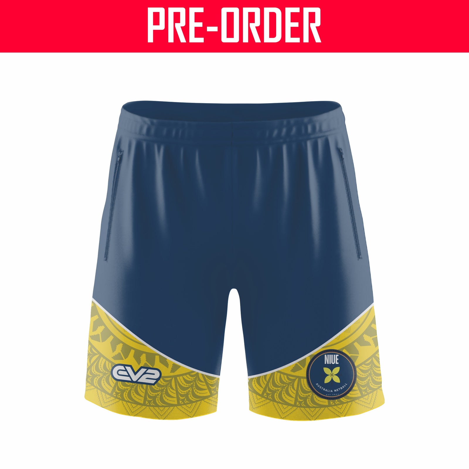 Niue Australia Netball - Training Short