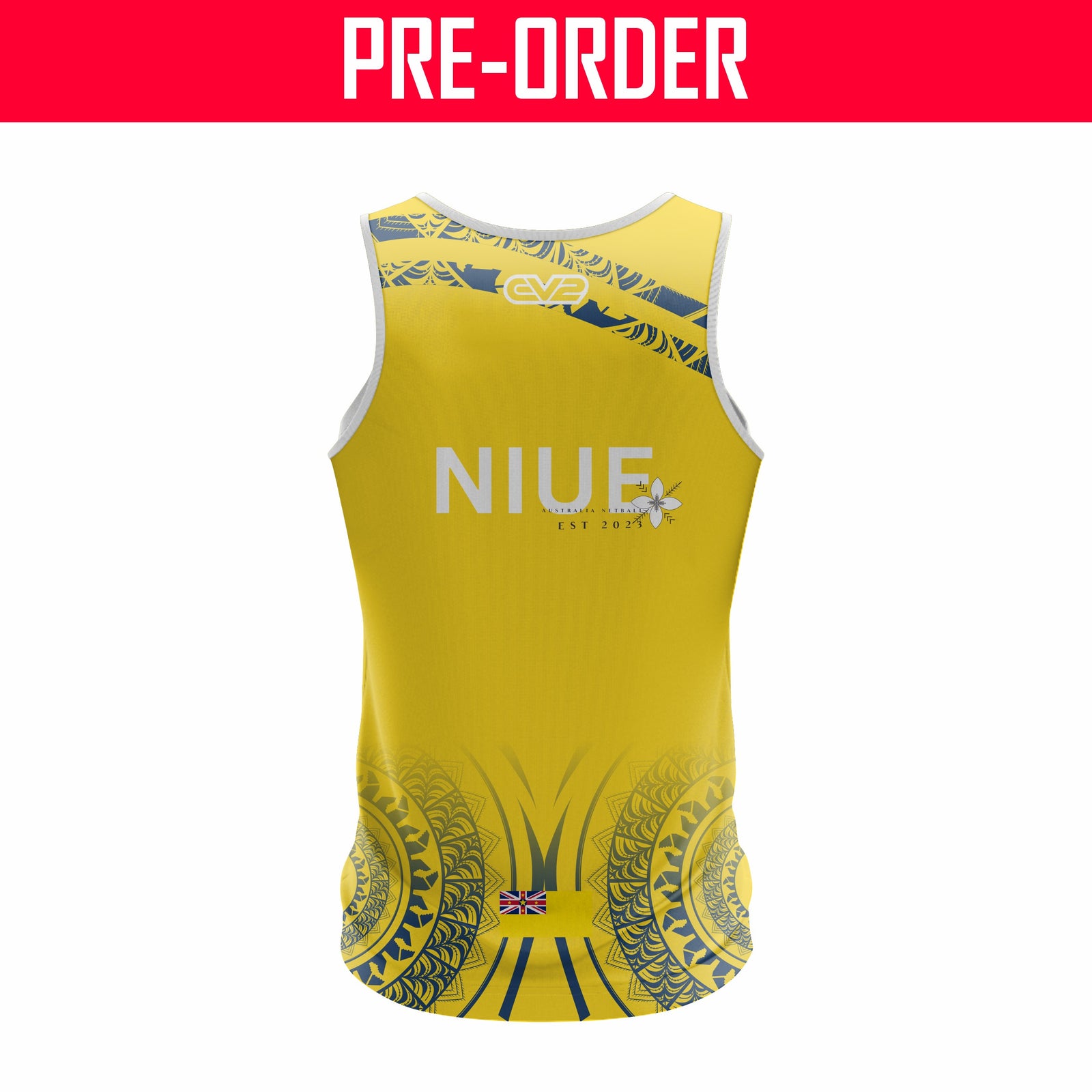 Niue Australia Netball - Playing Singlet - Option A