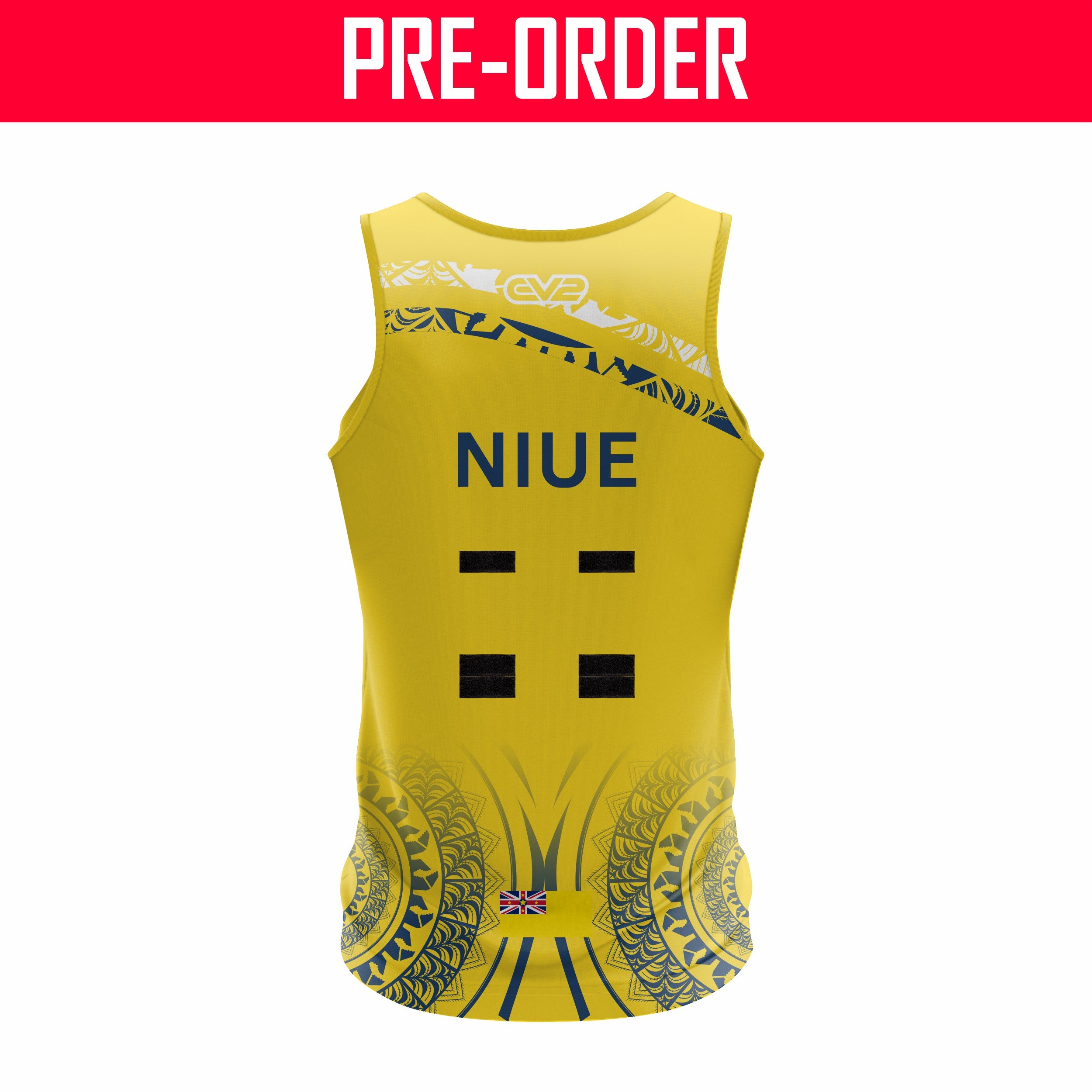 Niue Australia Netball - Playing Singlet - Option A