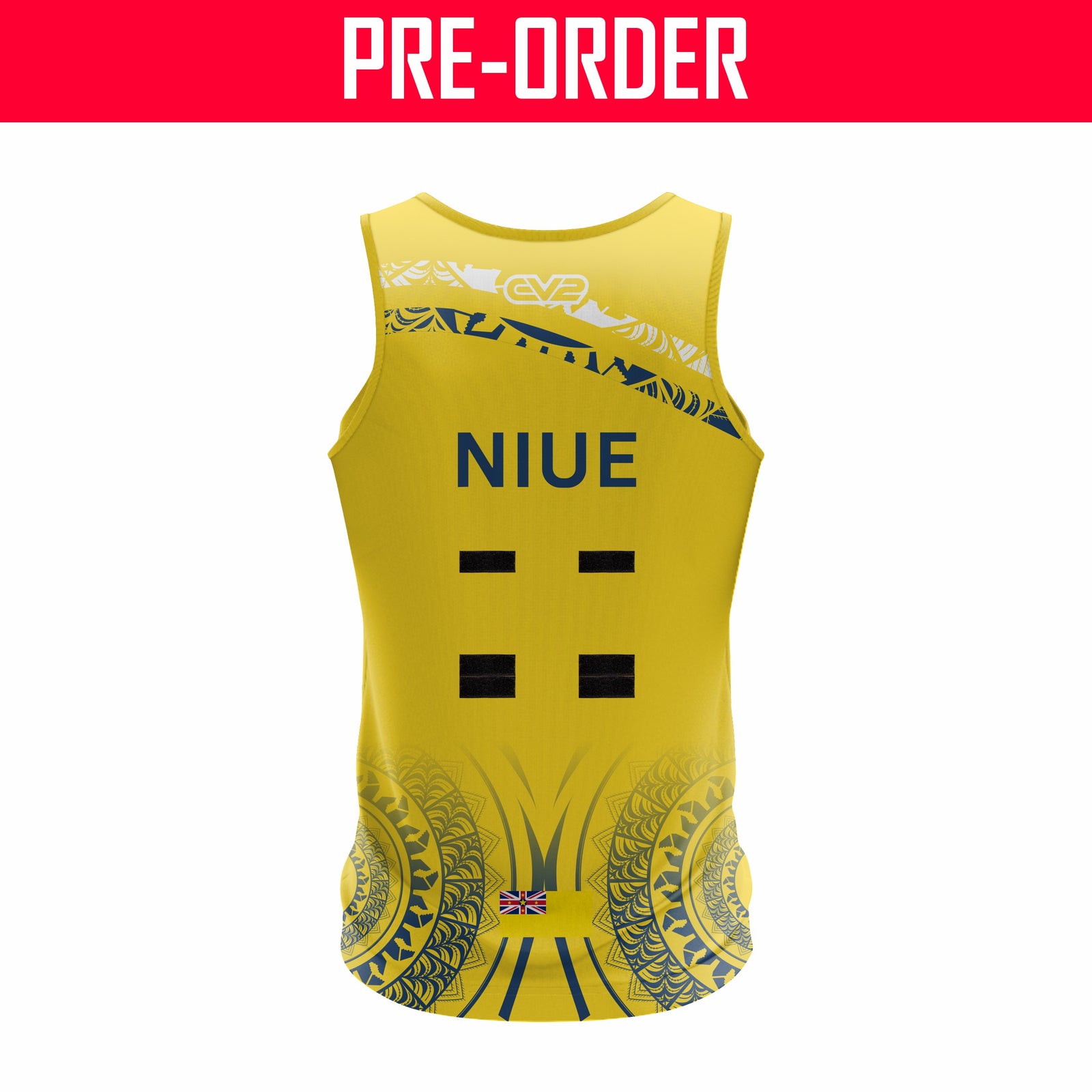 Niue Australia Netball - Playing Singlet - Option A