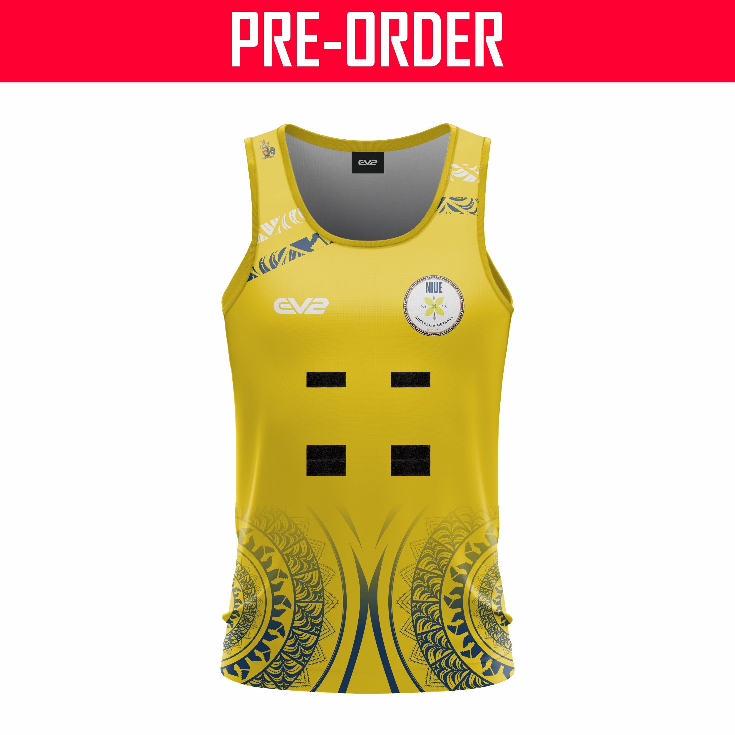 Niue Australia Netball - Playing Singlet - Option A