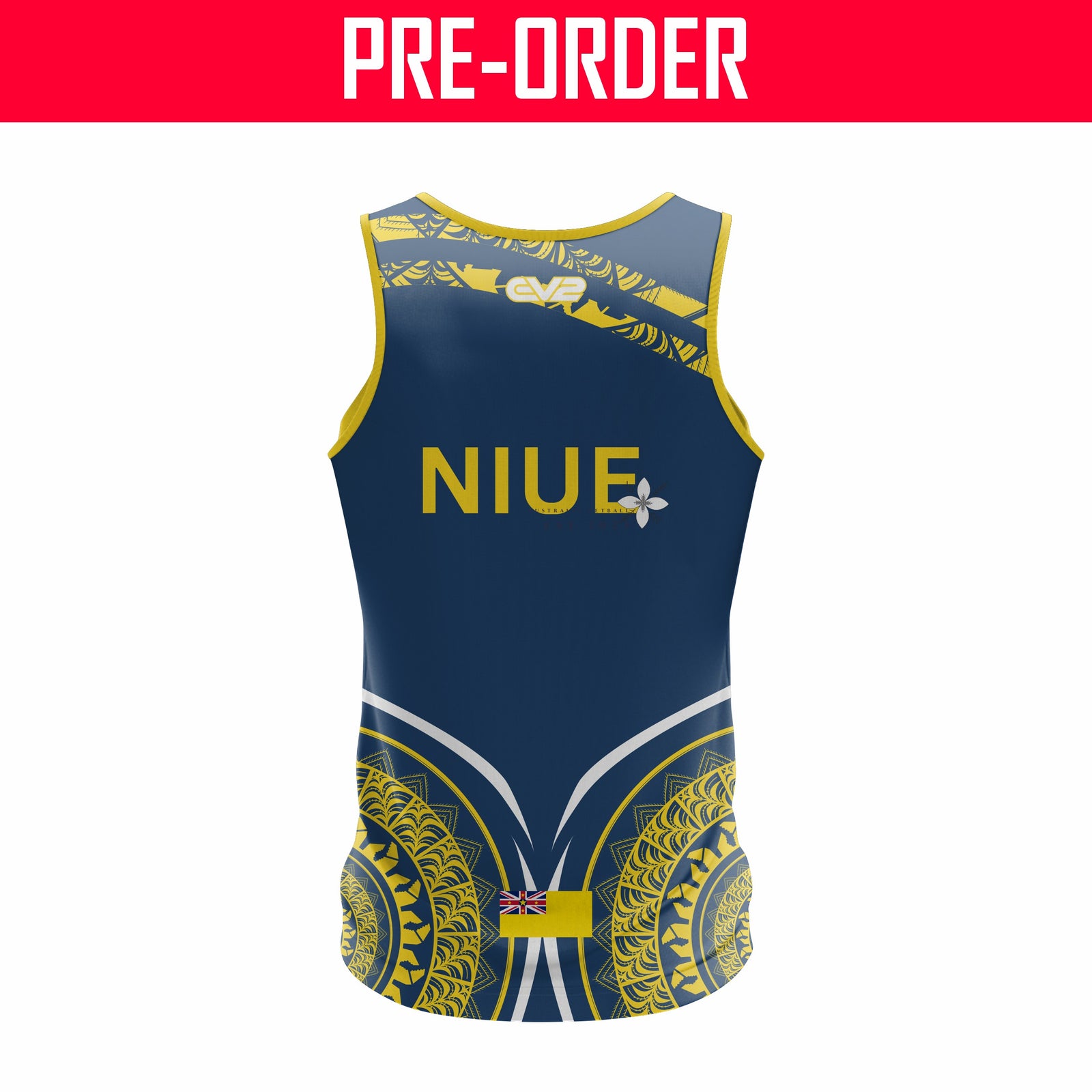 Niue Australia Netball - Playing Singlet - Option B