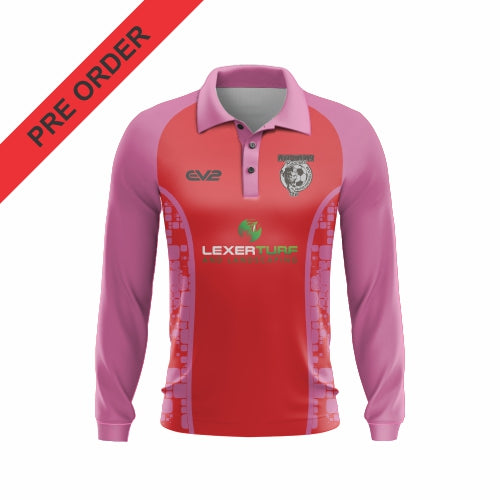 Northern Beaches Soccer Club -  Long Sleeve Club Polo (Pink)