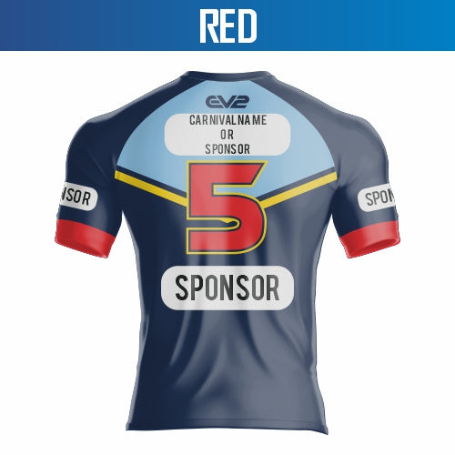 NORTHS DEVILS RL TOWNSVILLE - PRO PLAYING JERSEY (RED)