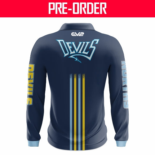 Norths Devils RL Townsville - Club Polo LS - SHOP