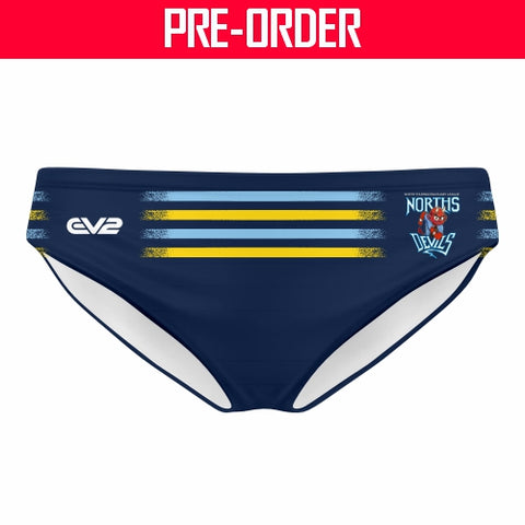 Norths Devils RL Townsville - Lycra Crop Top - SHOP