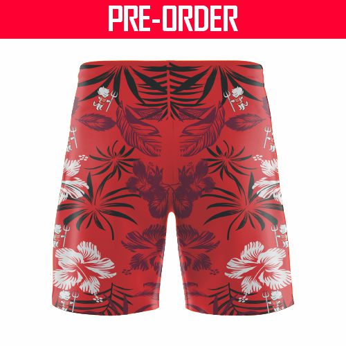 Norths Devils JRL Mackay - Resort Short Red