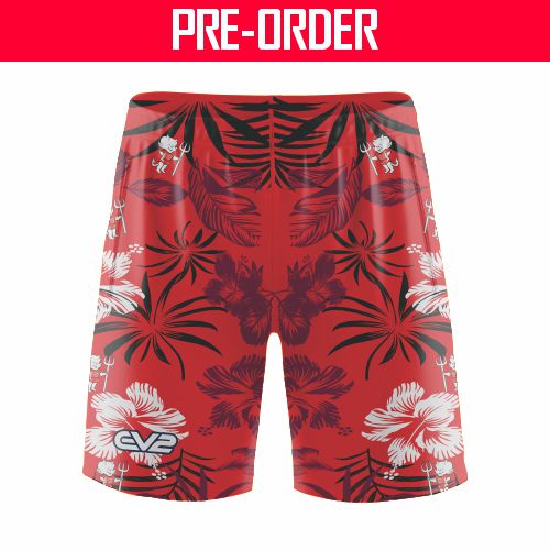 Norths Devils JRL Mackay - Resort Short Red