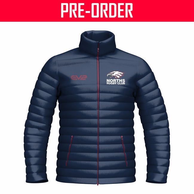 Norths Rugby Club Brisbane - Puffer Jacket