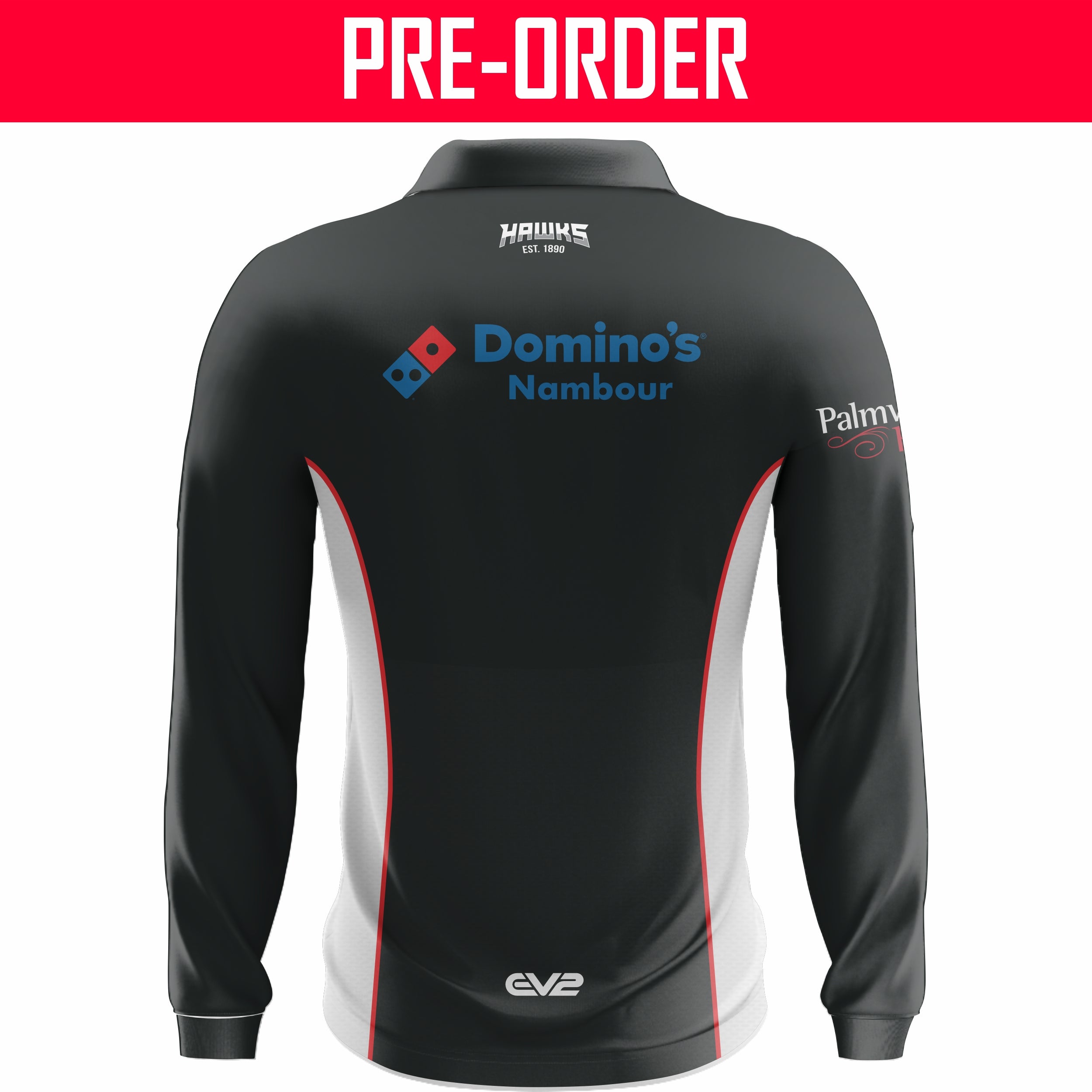 Palmwoods Hinterland Hawks Cricket Club - Champion Cricket Shirt L/S (MENS 1-DAY & T20)