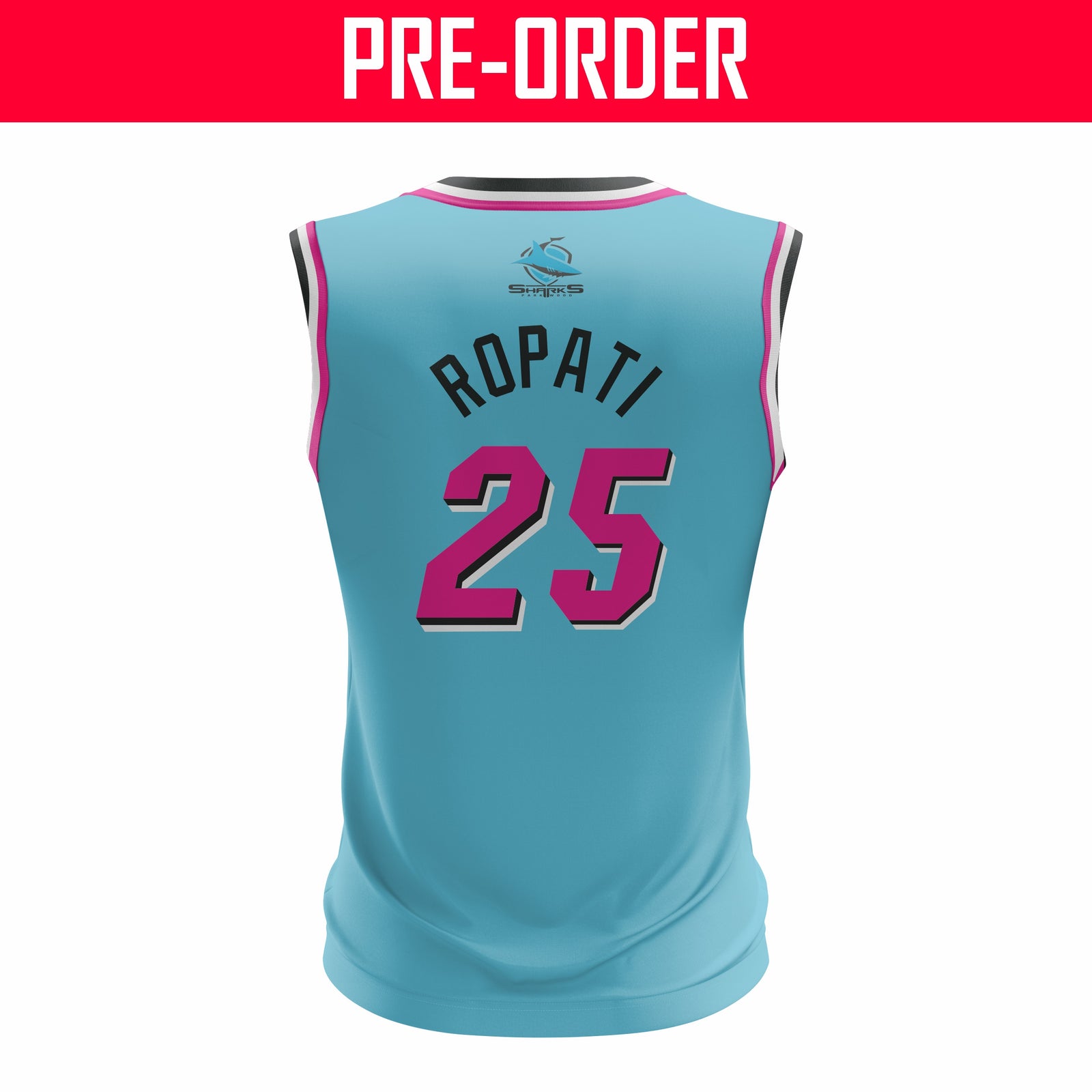 Parkwood Sharks RLFC - Basketball Singlet