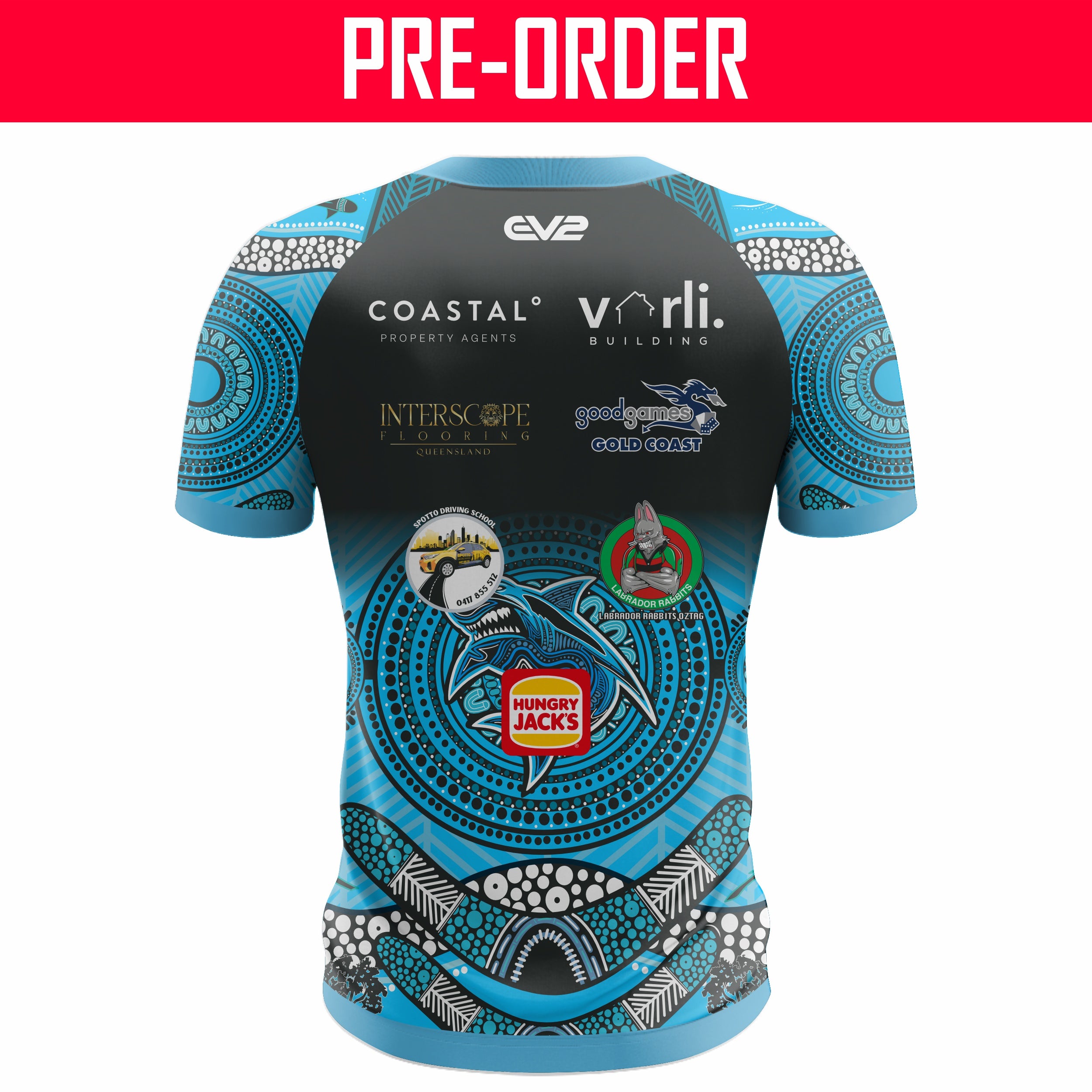 Parkwood Sharks RLFC - Training Shirt (PLAYERS)