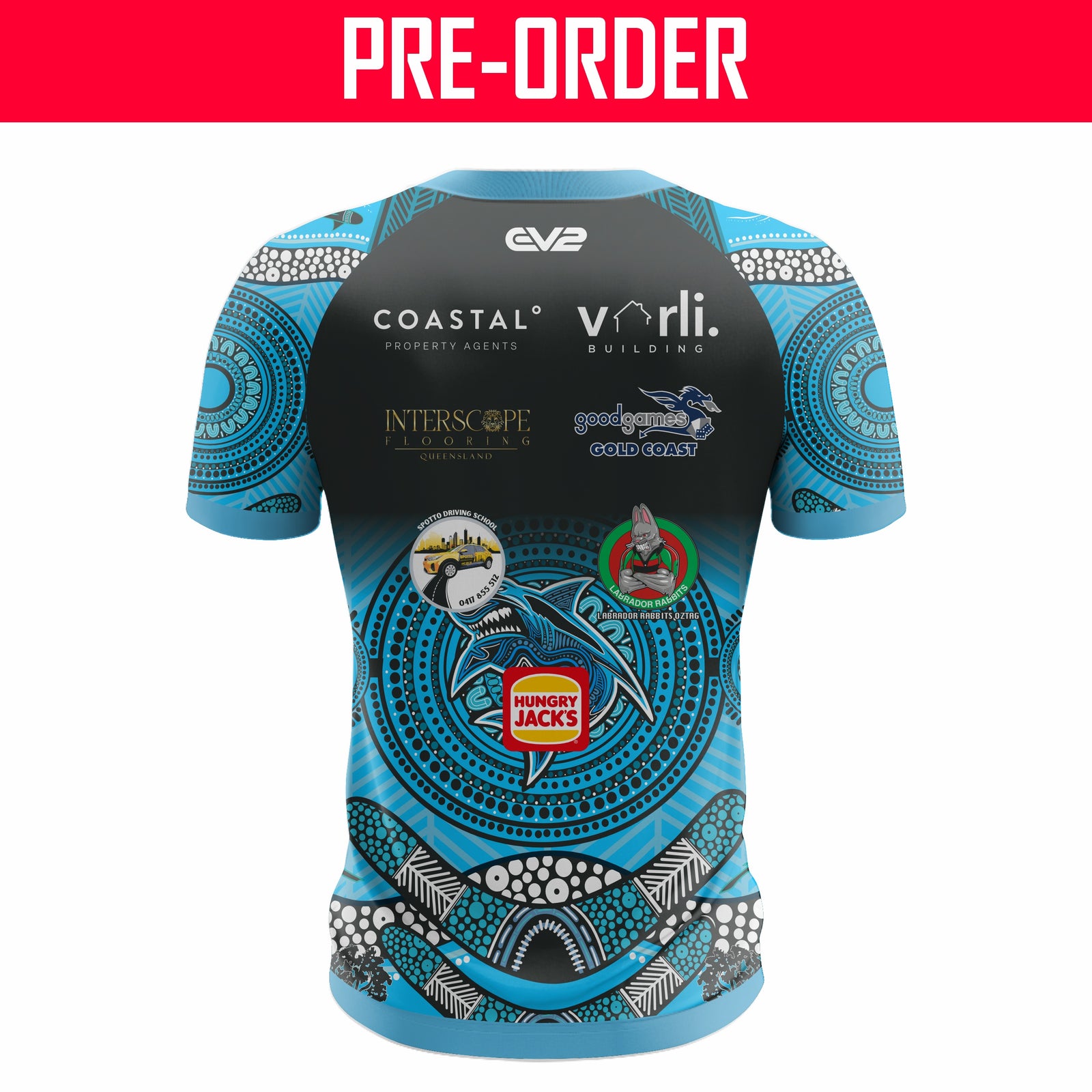 Parkwood Sharks RLFC - Training Shirt (PLAYERS)