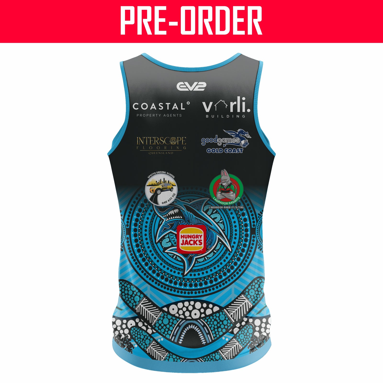 Parkwood Sharks RLFC - Training Singlet