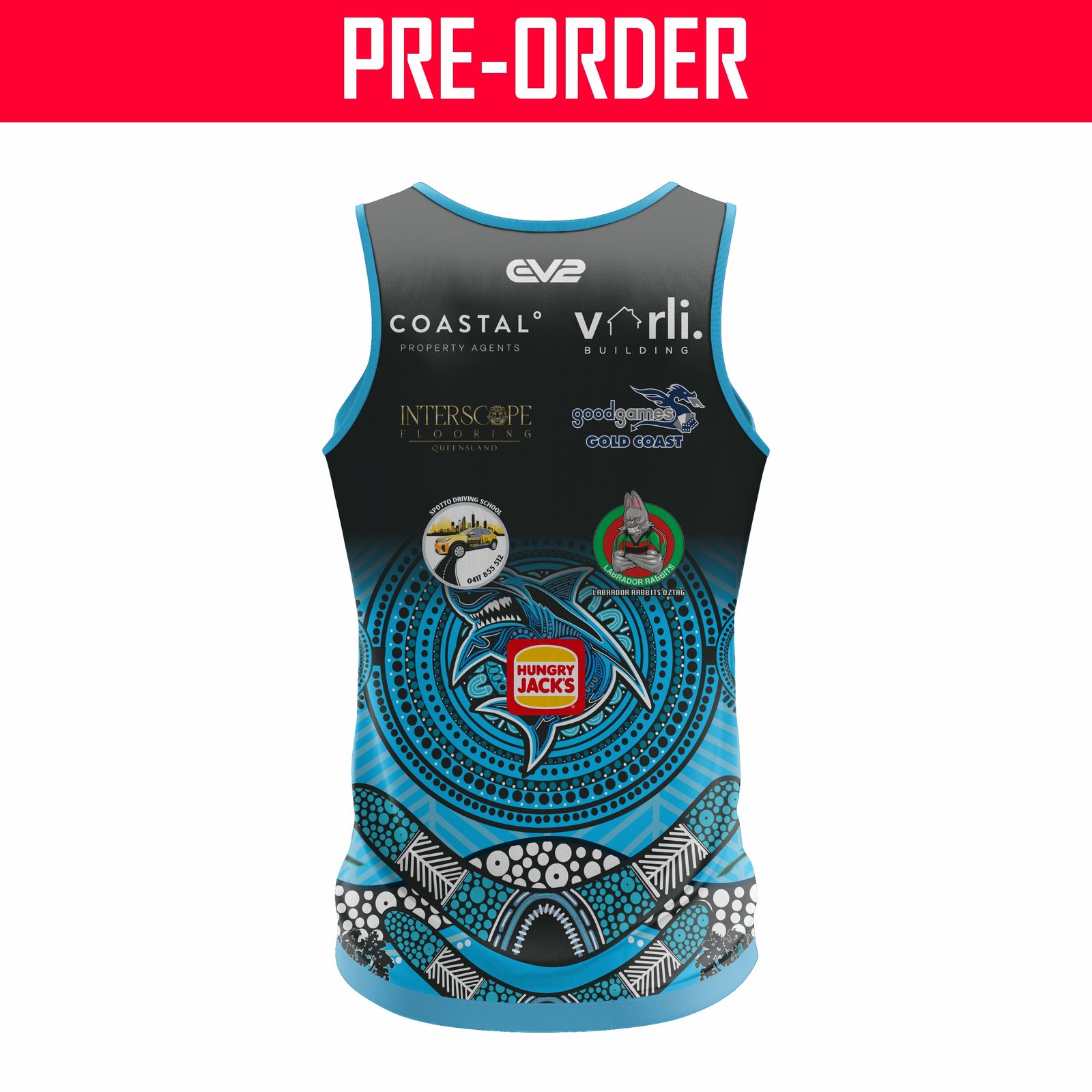 Parkwood Sharks RLFC - Training Singlet