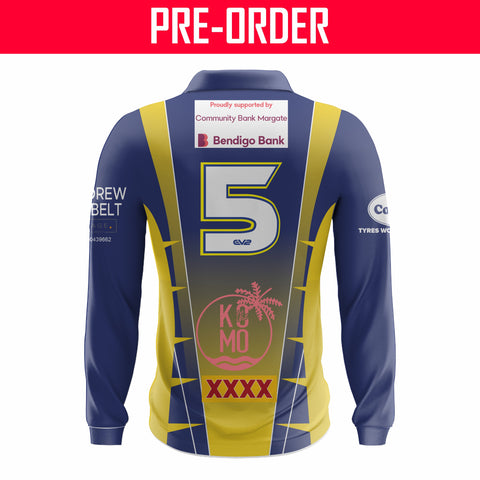 Peninsula Cricket Club - Champion Cricket Shirt - Colours Long Sleeve