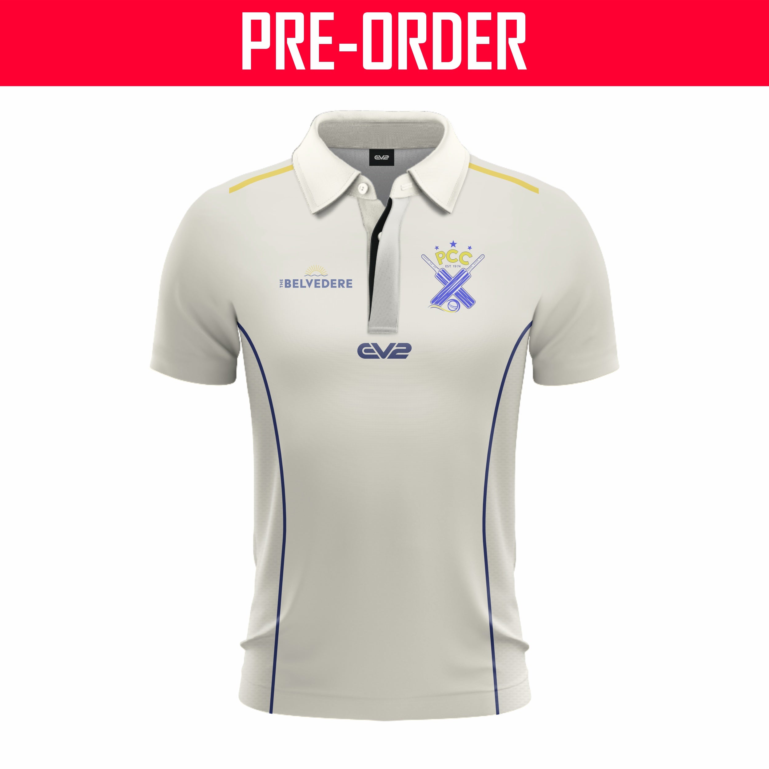Peninsula Cricket Club - Champion Cricket Shirt - Creams