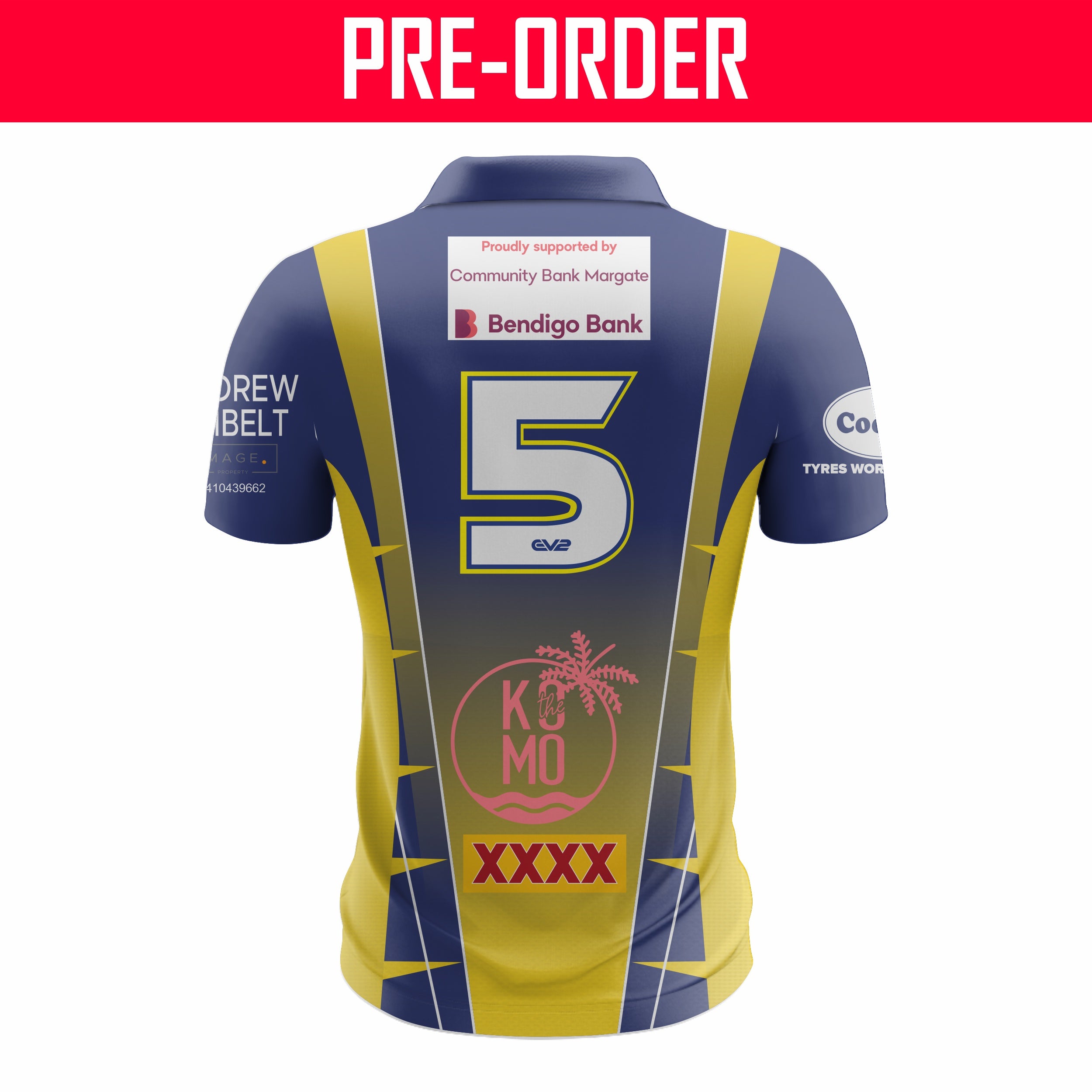 Peninsula Cricket Club - Champion Cricket Shirt - Colours
