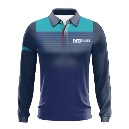 PICKERINGS AUTO GROUP CHAMPION POLO LONG SLEEVE-STAFF