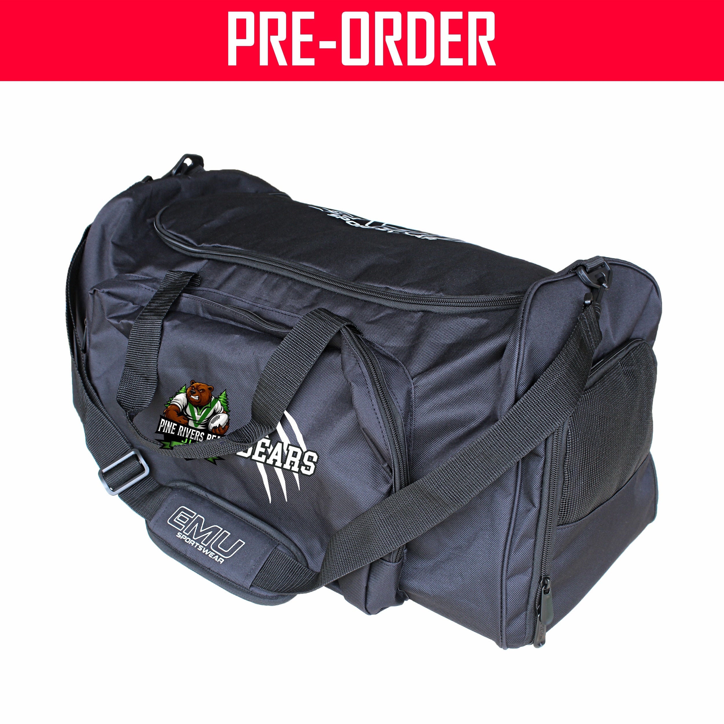 Pine Rivers Bears RLFC - Large Sports Bag