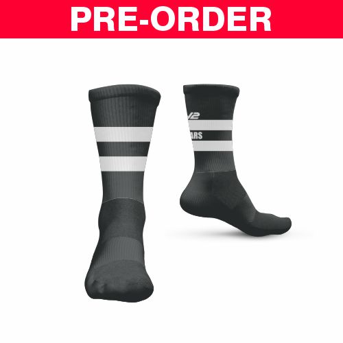 Pine Rivers Bears RLFC - Black Pro Crew Sock