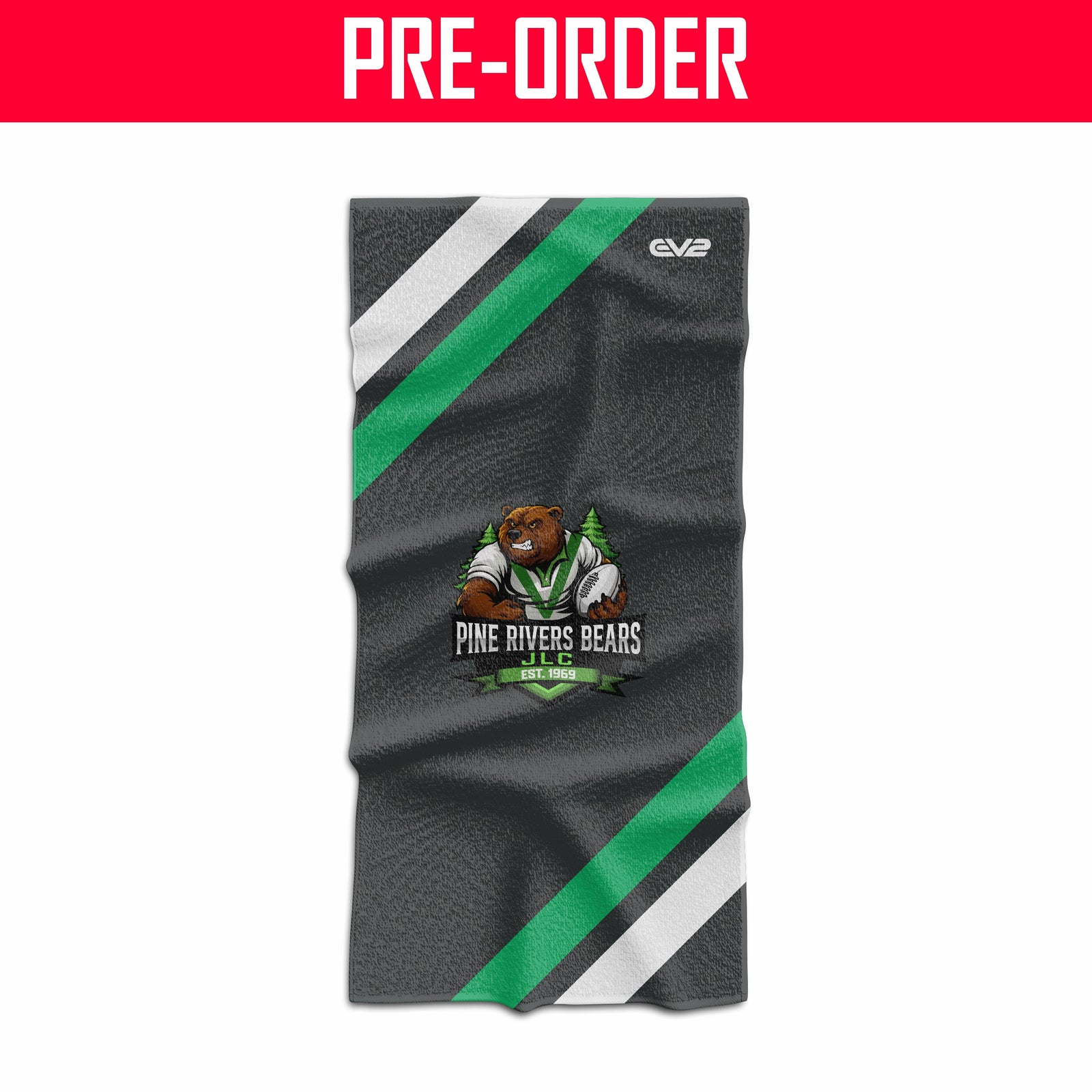 Pine Rivers Bears RLFC - Beach Towel